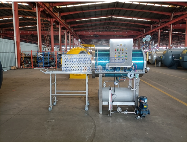 半自動電蒸汽蘑菇殺菌